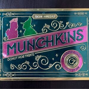 Wicked Dunkin Donuts Munchkin Tin